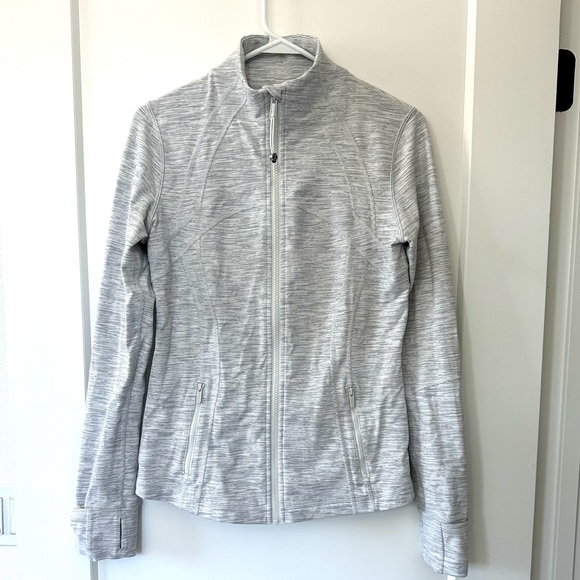 Lululemon Athletica Define Jacket Wee Are From Space Nimbus Battleship Size 10 - Picture 4 of 5